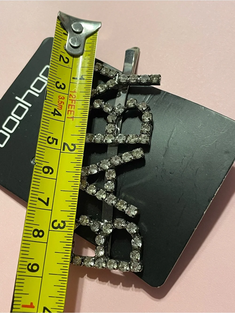 Boohoo Baby Rhinestone Hair Clip #0135 💎 SALE